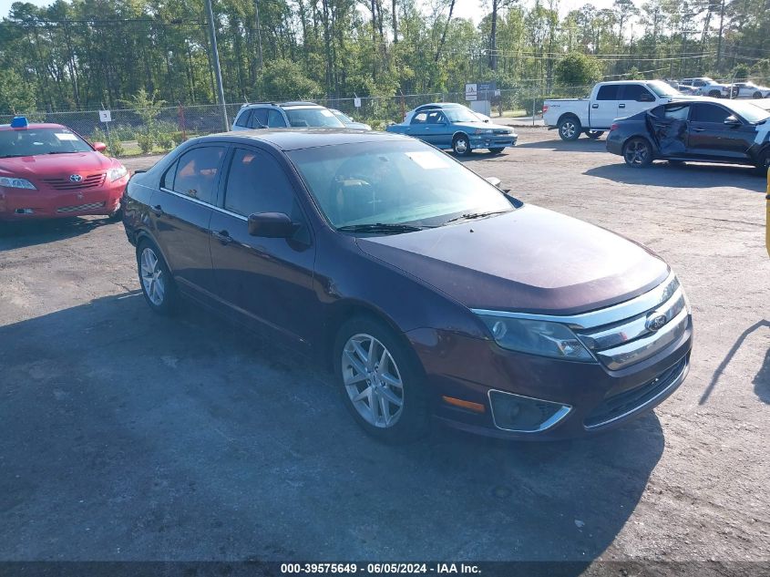 2012 Ford Fusion Sel VIN: 3FAHP0JA2CR309081 Lot: 39575649