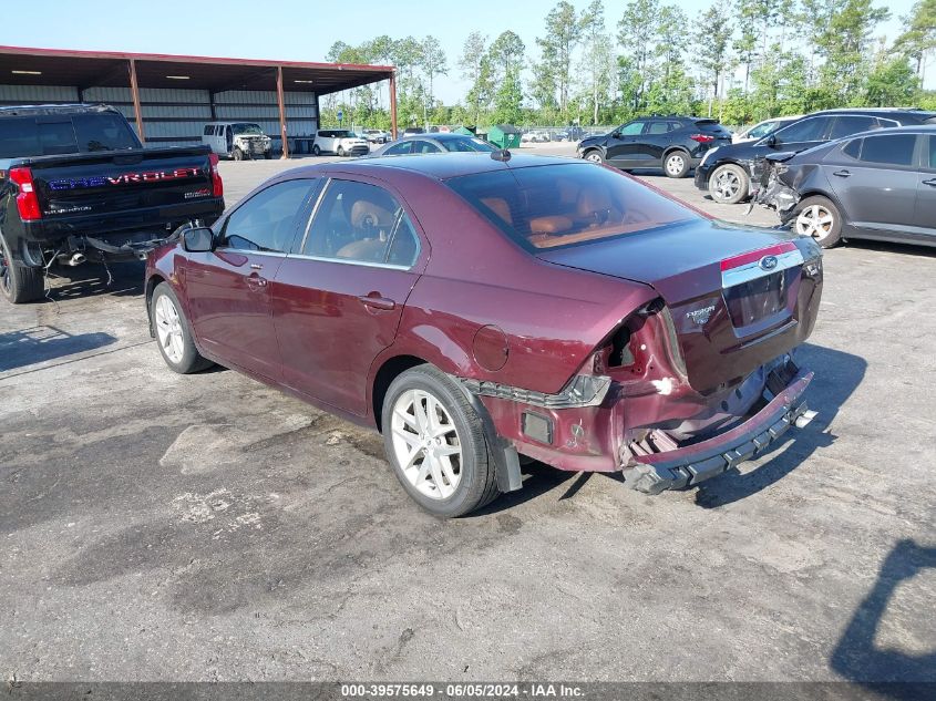 2012 Ford Fusion Sel VIN: 3FAHP0JA2CR309081 Lot: 39575649