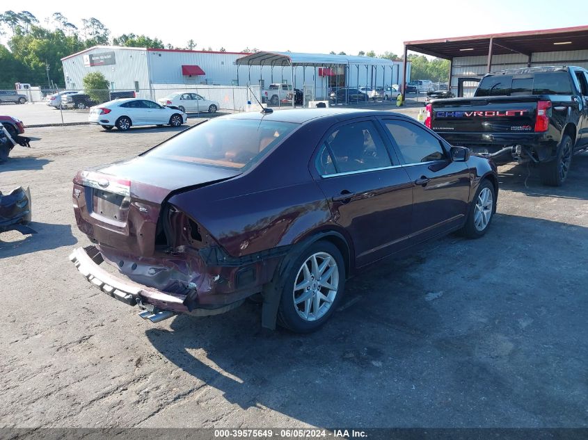 2012 Ford Fusion Sel VIN: 3FAHP0JA2CR309081 Lot: 39575649