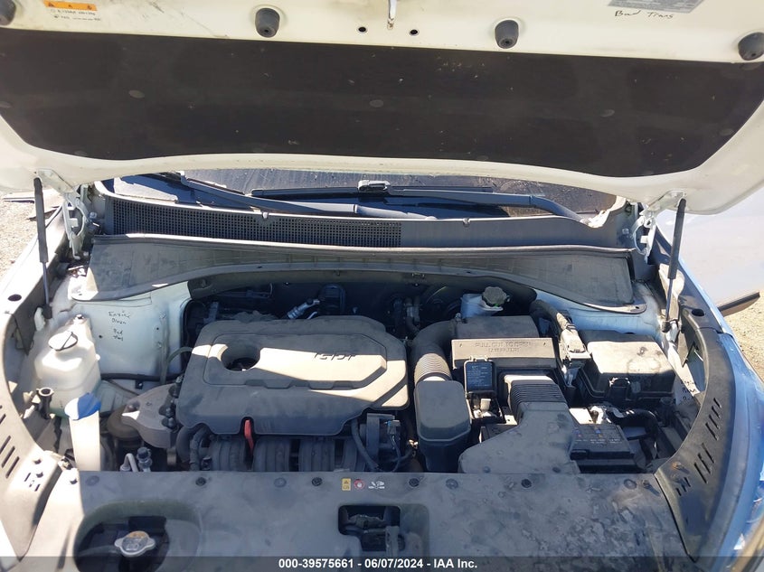 2019 Kia Sorento 2.4L Lx VIN: 5XYPGDA30KG461206 Lot: 39575661