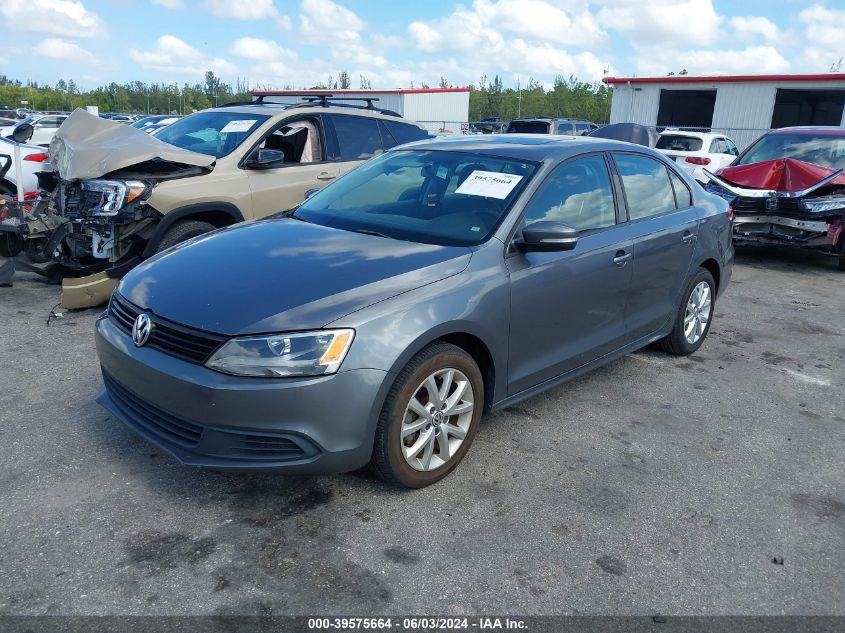 2011 Volkswagen Jetta 2.5L Se VIN: 3VWDX7AJ5BM385369 Lot: 39575664