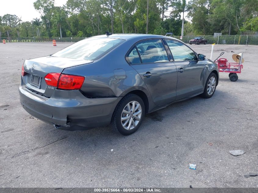 2011 Volkswagen Jetta 2.5L Se VIN: 3VWDX7AJ5BM385369 Lot: 39575664