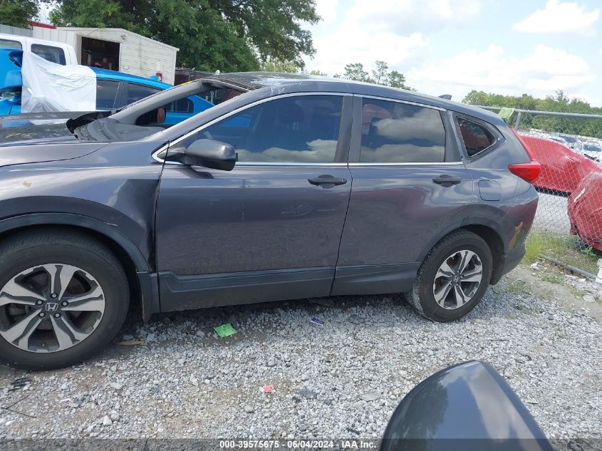 2019 Honda Cr-V Lx VIN: 2HKRW5H35KH412843 Lot: 39575675