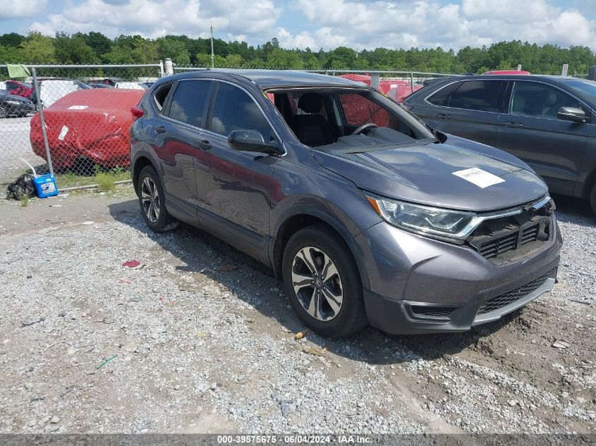 2019 Honda Cr-V Lx VIN: 2HKRW5H35KH412843 Lot: 39575675