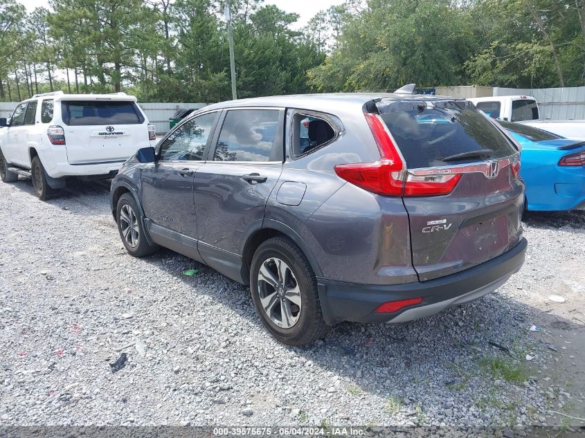 2019 Honda Cr-V Lx VIN: 2HKRW5H35KH412843 Lot: 39575675