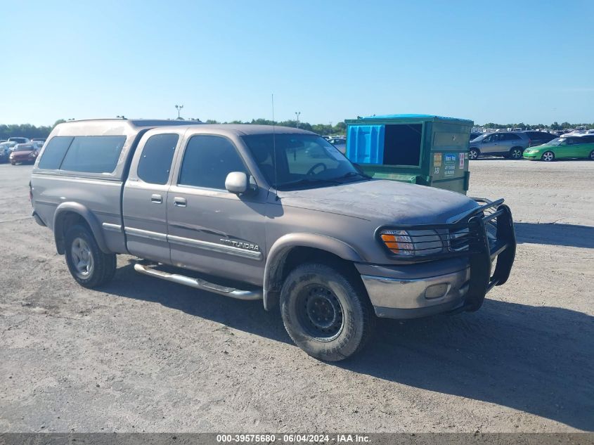 2000 Toyota Tundra Ltd V8 VIN: 5TBRT3816YS087675 Lot: 39575680