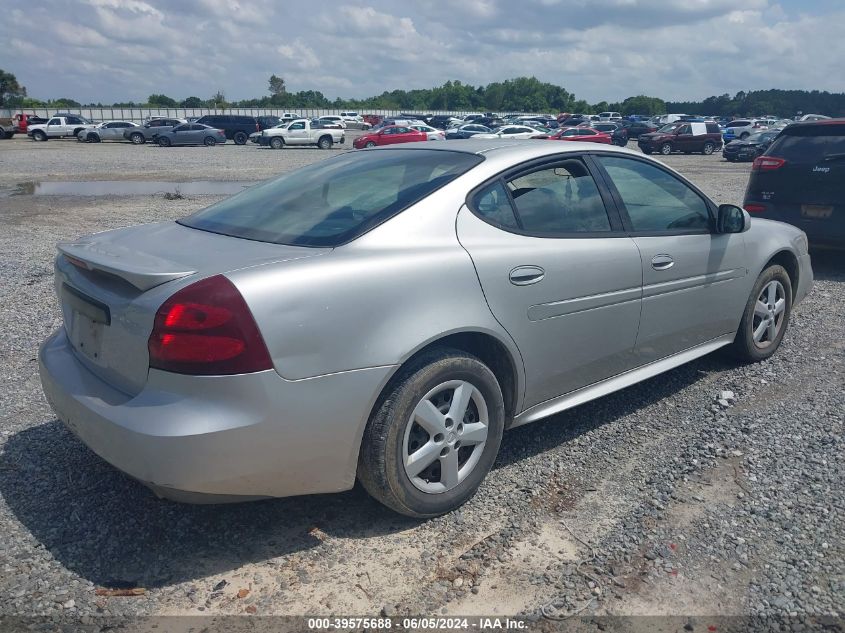 2007 Pontiac Grand Prix VIN: 2G2WP552271204542 Lot: 39575688