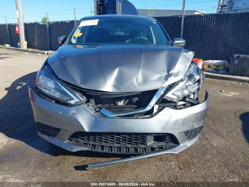 2018 Nissan Sentra Sv VIN: 3N1AB7AP0JY214242 Lot: 39575689