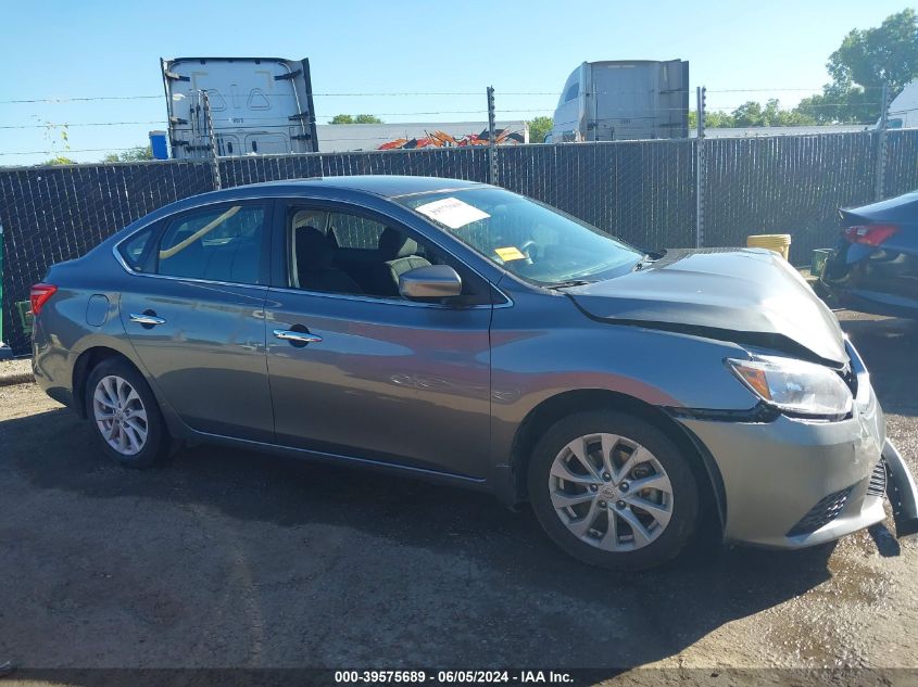 2018 Nissan Sentra Sv VIN: 3N1AB7AP0JY214242 Lot: 39575689