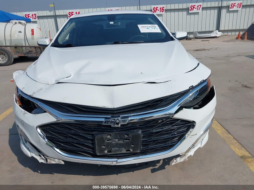 2022 Chevrolet Malibu Fwd Rs VIN: 1G1ZG5ST4NF106262 Lot: 39575698