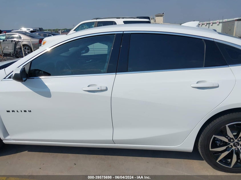 2022 Chevrolet Malibu Fwd Rs VIN: 1G1ZG5ST4NF106262 Lot: 39575698