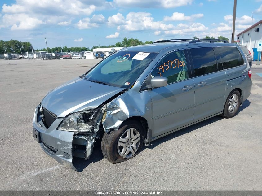 2007 Honda Odyssey Ex VIN: 5FNRL38477B019082 Lot: 39575700