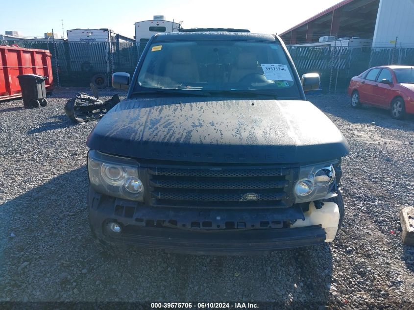 2006 Land Rover Range Rover Sport Hse VIN: SALSF25426A979479 Lot: 39575706