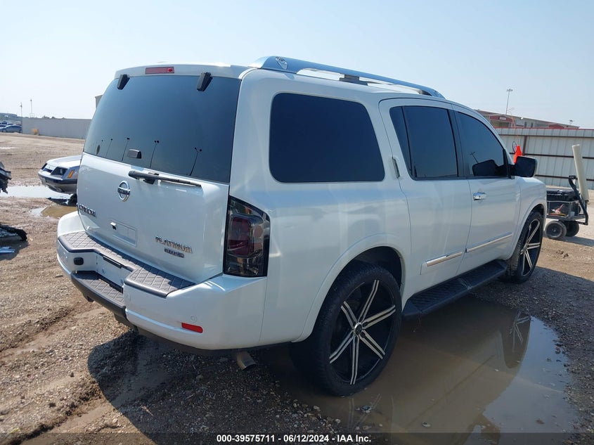 2012 Nissan Armada Platinum VIN: 5N1BA0ND2CN614293 Lot: 39575711