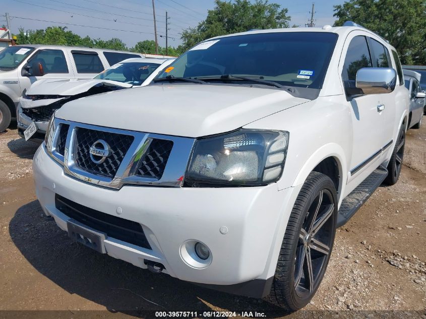 2012 Nissan Armada Platinum VIN: 5N1BA0ND2CN614293 Lot: 39575711