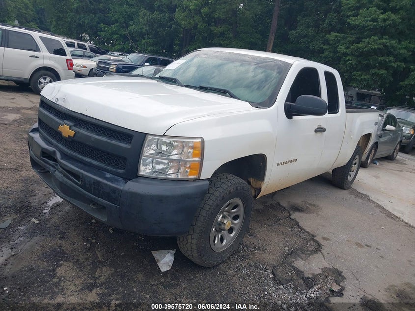2013 CHEVROLET SILVERADO 1500 WORK TRUCK - 1GCRKPEA2DZ354289