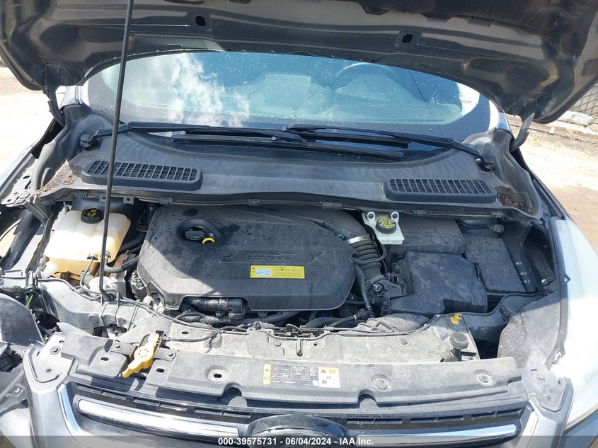 2014 Ford Escape Titanium VIN: 1FMCU0JX9EUD10916 Lot: 39575731