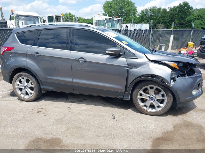 2014 Ford Escape Titanium VIN: 1FMCU0JX9EUD10916 Lot: 39575731