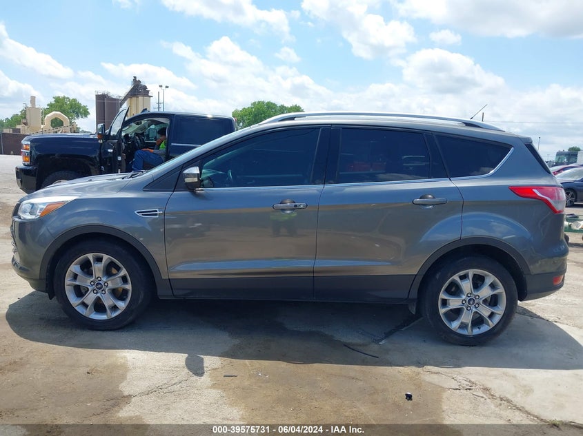 2014 Ford Escape Titanium VIN: 1FMCU0JX9EUD10916 Lot: 39575731