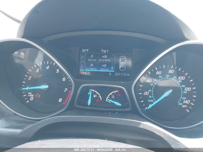 2014 Ford Escape Titanium VIN: 1FMCU0JX9EUD10916 Lot: 39575731