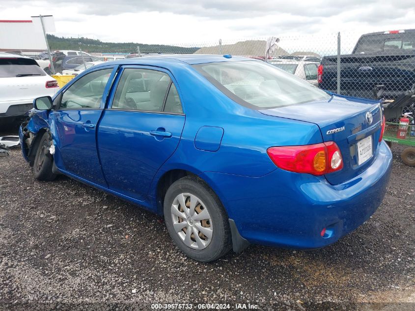 2009 Toyota Corolla Le VIN: JTDBL40EX99066616 Lot: 39575733