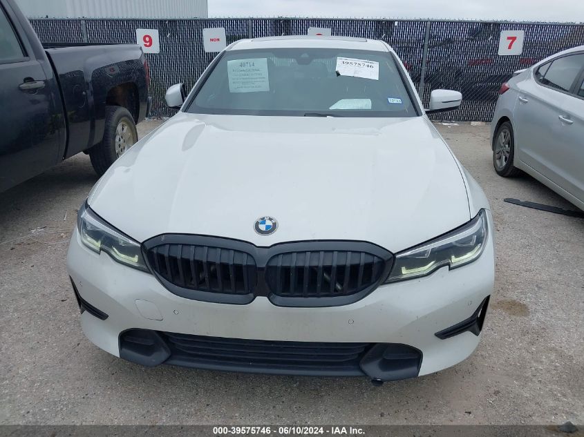 2020 BMW 330I VIN: 3MW5R1J08L8B13248 Lot: 39575746