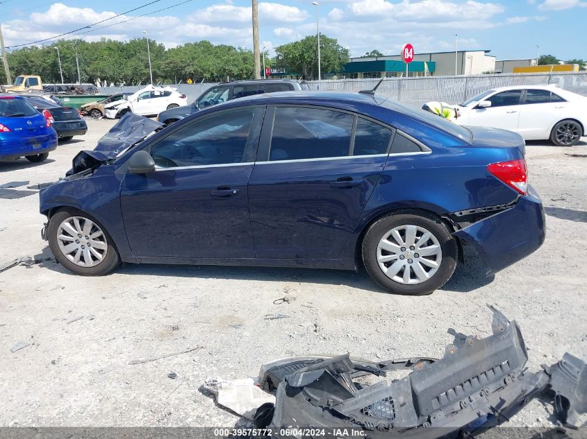 2011 Chevrolet Cruze Ls VIN: 1G1PC5SH8B7245802 Lot: 39575772