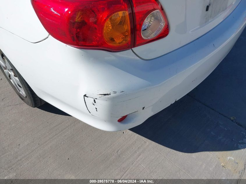 2009 Toyota Corolla Le VIN: JTDBL40E899055601 Lot: 39575778