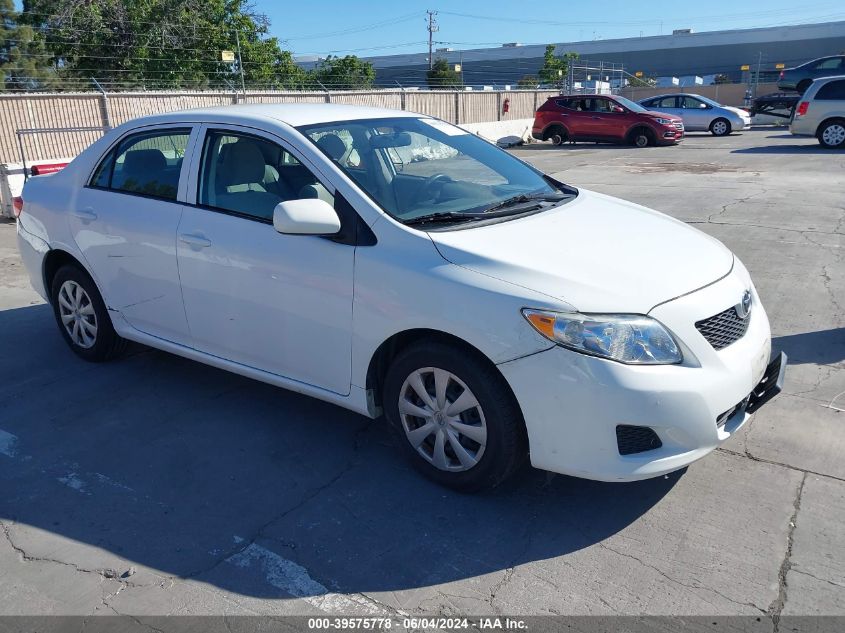 2009 Toyota Corolla Le VIN: JTDBL40E899055601 Lot: 39575778