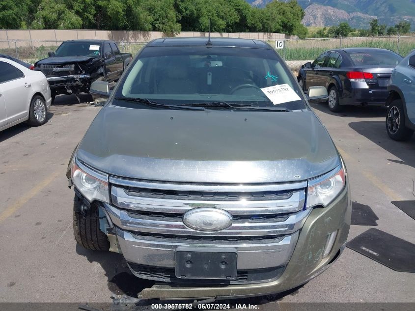 2013 Ford Edge Limited VIN: 2FMDK4KC2DBB22322 Lot: 39575782