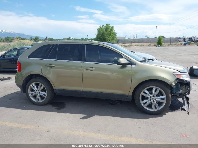 2013 Ford Edge Limited VIN: 2FMDK4KC2DBB22322 Lot: 39575782