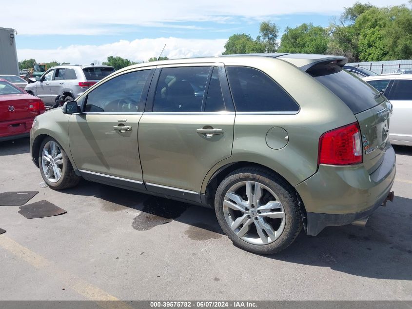 2013 Ford Edge Limited VIN: 2FMDK4KC2DBB22322 Lot: 39575782