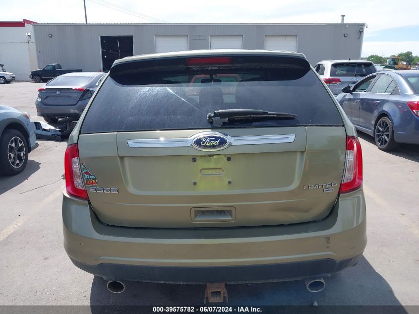 2013 Ford Edge Limited VIN: 2FMDK4KC2DBB22322 Lot: 39575782