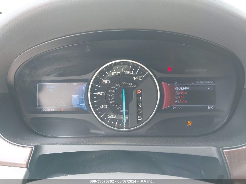 2013 Ford Edge Limited VIN: 2FMDK4KC2DBB22322 Lot: 39575782