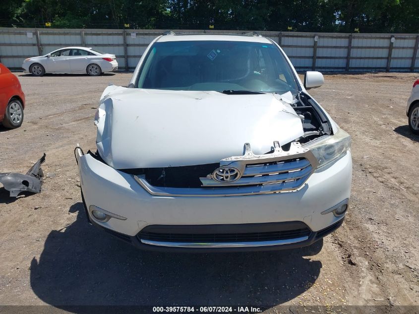 2012 Toyota Highlander Limited V6 VIN: 5TDYK3EH6CS062937 Lot: 39575784