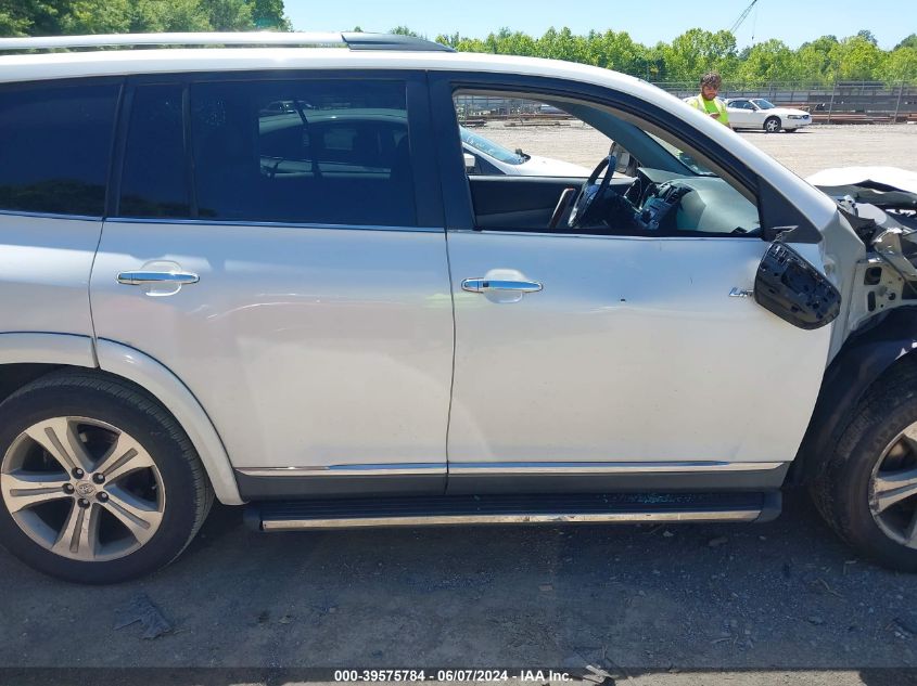 2012 Toyota Highlander Limited V6 VIN: 5TDYK3EH6CS062937 Lot: 39575784