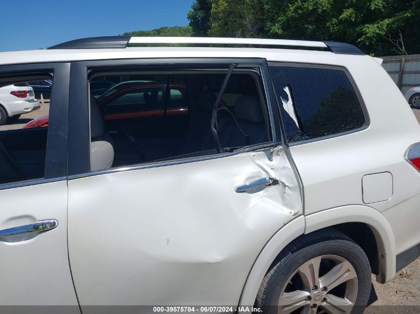 2012 Toyota Highlander Limited V6 VIN: 5TDYK3EH6CS062937 Lot: 39575784