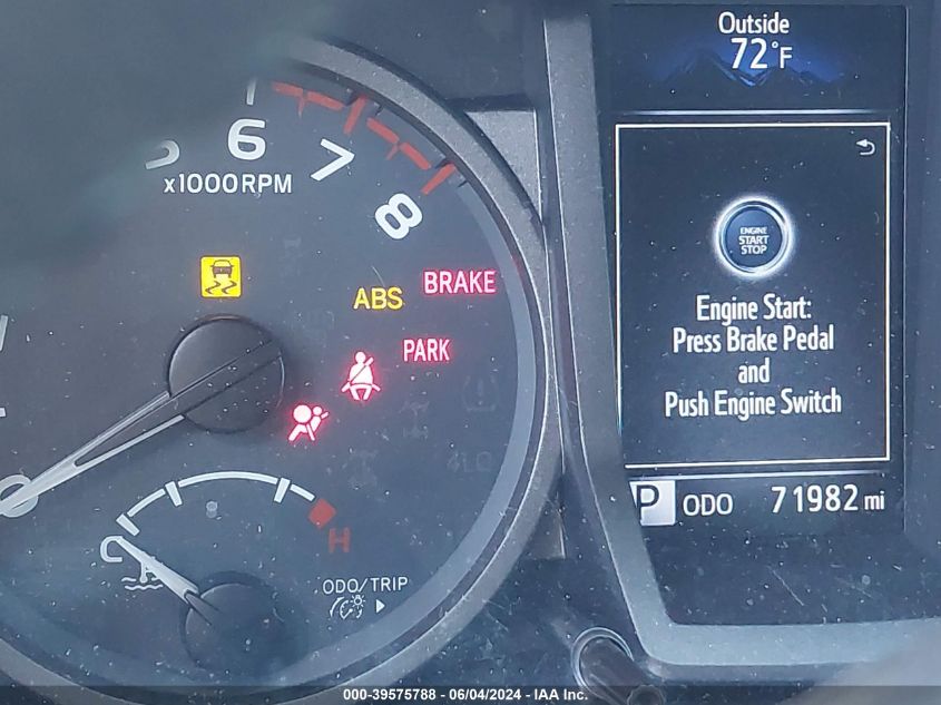 2016 Toyota Tacoma VIN: 3TMDZ5BN2GM012199 Lot: 39575788