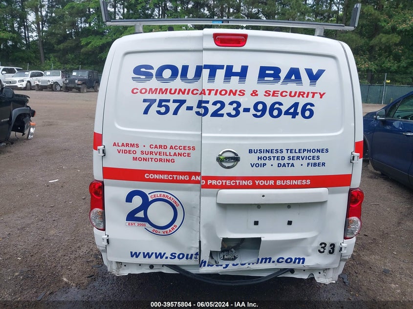 2020 NISSAN NV200 COMPACT CARGO SV XTRONIC CVT 3N6CM0KNXLK710866