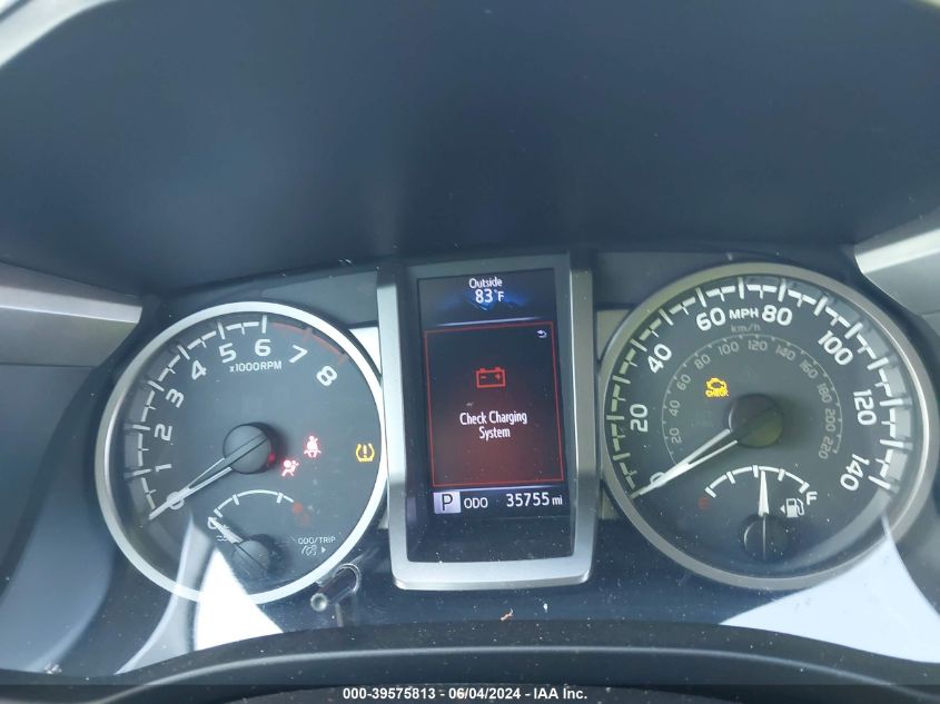 2019 Toyota Tacoma Sr5 V6 VIN: 5TFSZ5AN7KX165981 Lot: 39575813