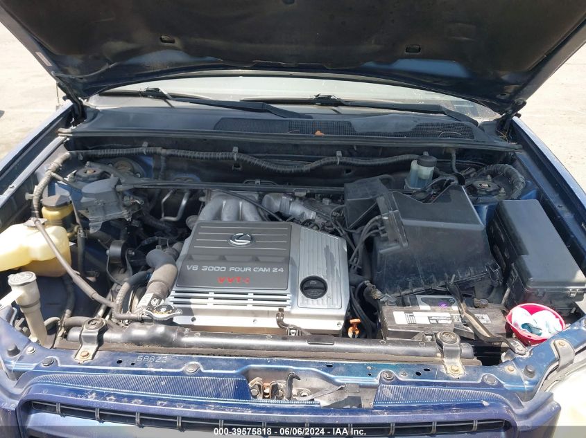 2003 Toyota Highlander V6 VIN: JTEGF21A030111373 Lot: 39575818