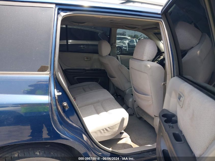 2003 Toyota Highlander V6 VIN: JTEGF21A030111373 Lot: 39575818