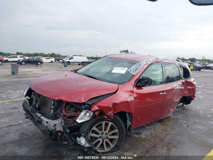 2014 Nissan Pathfinder Sv VIN: 5N1AR2MN5EC609808 Lot: 39575820