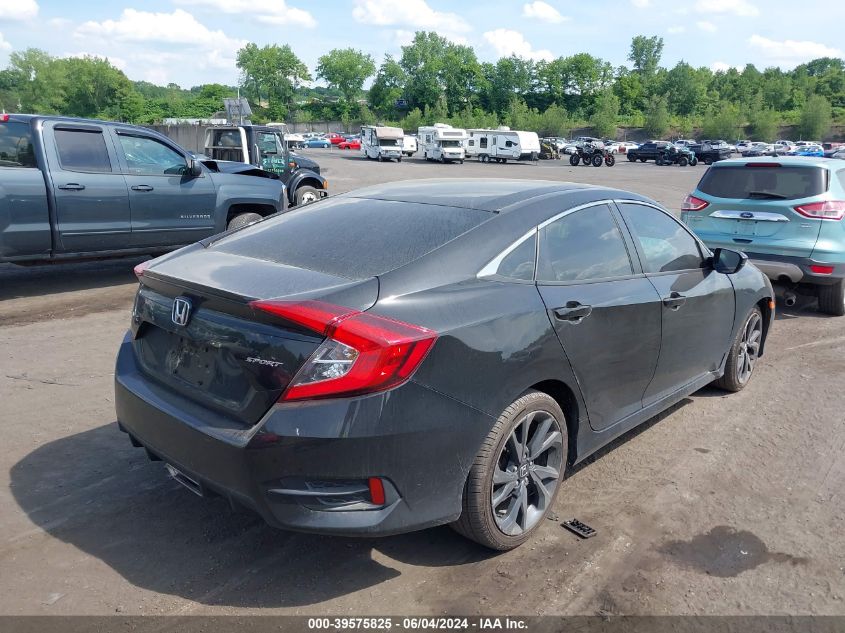 2020 Honda Civic Sport VIN: 2HGFC2F83LH572868 Lot: 39575825