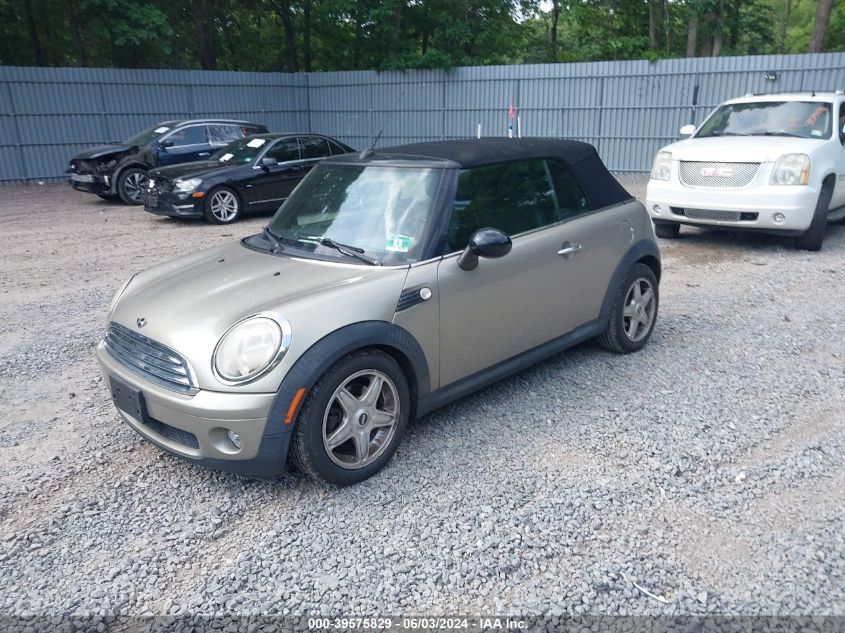 2009 Mini Cooper VIN: WMWMR33559TU95255 Lot: 39575829