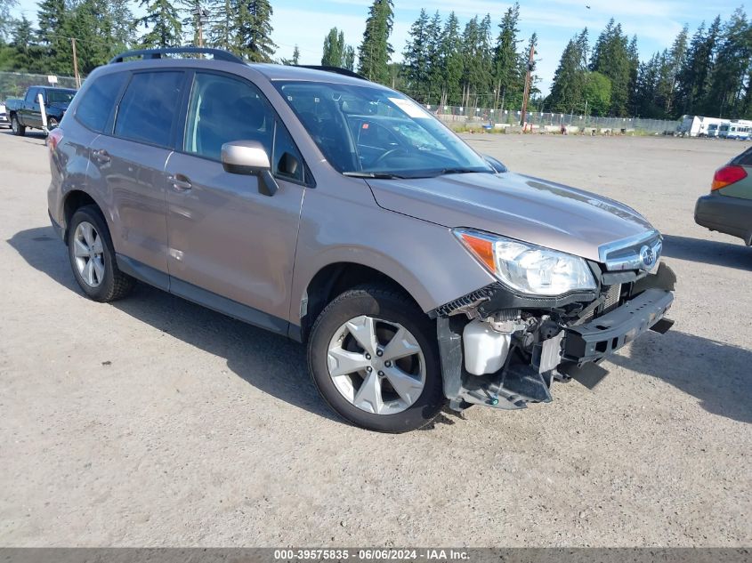 2016 Subaru Forester 2.5I Premium VIN: JF2SJAFC6GH560292 Lot: 39575835