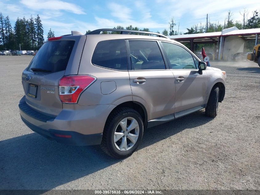 2016 Subaru Forester 2.5I Premium VIN: JF2SJAFC6GH560292 Lot: 39575835