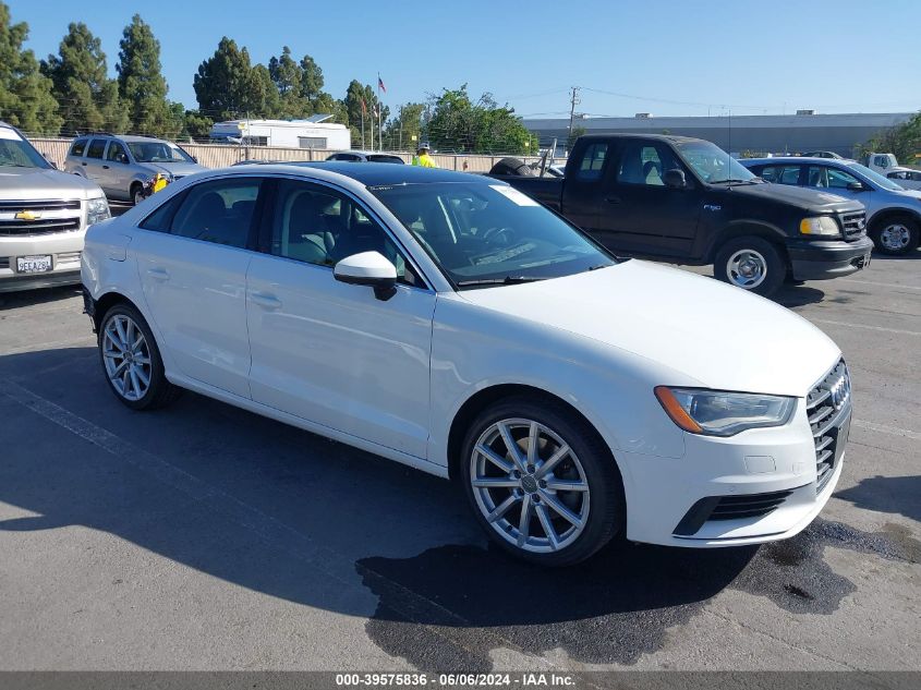 2016 Audi A3 1.8T Premium VIN: WAUC7GFF3G1060630 Lot: 39575836