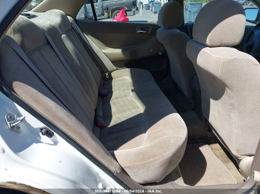 2000 Honda Accord 2.3 Dx VIN: 1HGCF8646YA153879 Lot: 39575864