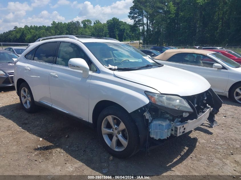 2012 Lexus Rx 350 VIN: 2T2BK1BA7CC151843 Lot: 39575866